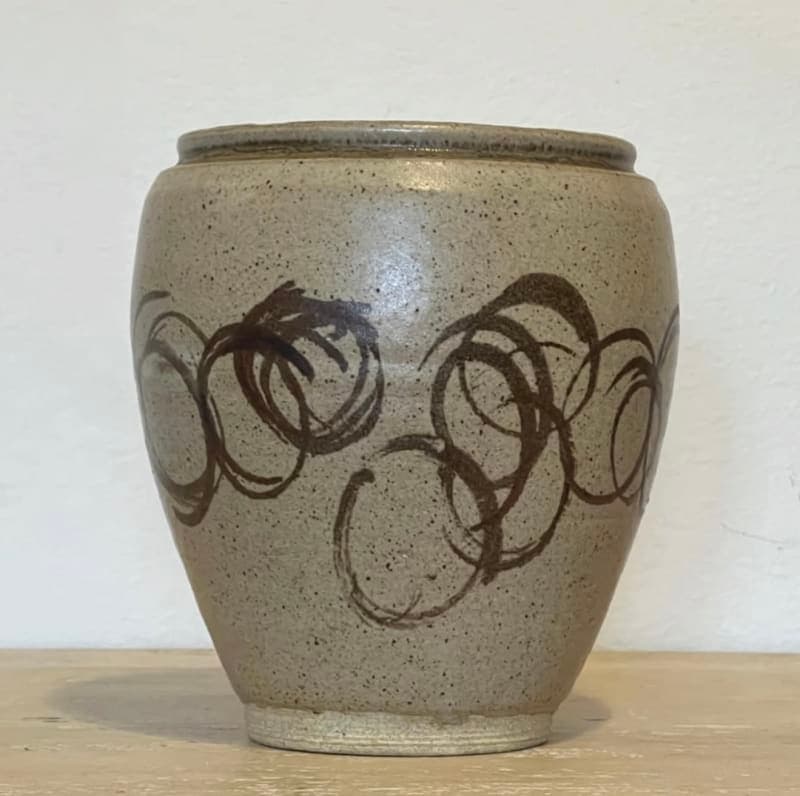 1970s Vintage Pottery Vase